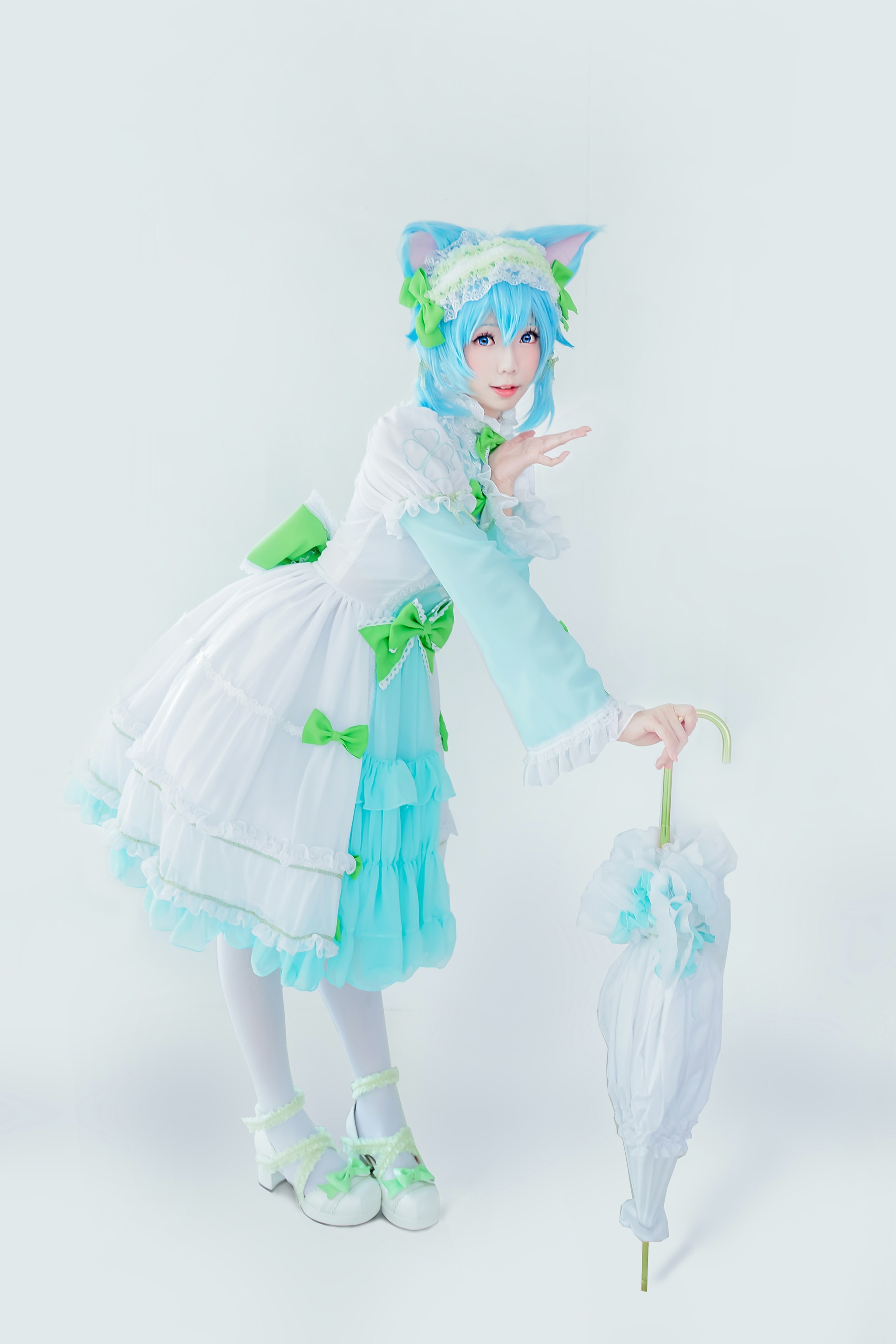 ElyEE子 - NO.012 猫耳下午茶 [24P]-XikXak